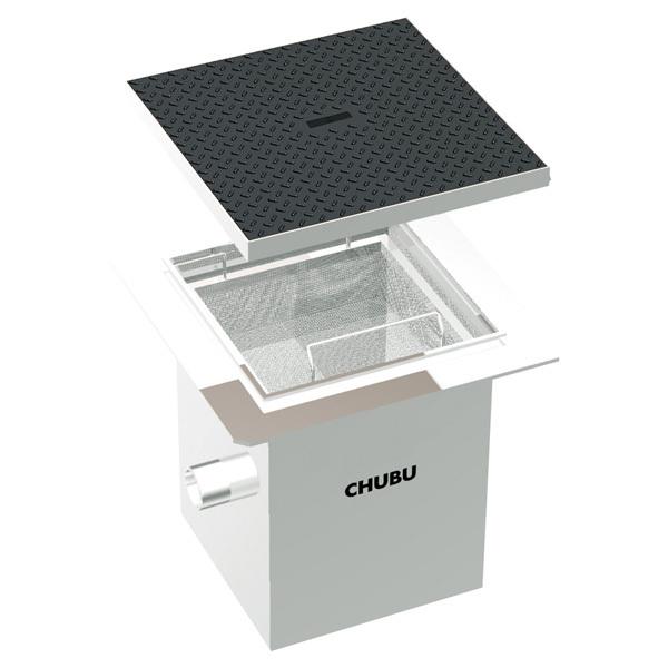 真ん中 KHO-600 H600 差し油落とし穴 中部コーポレーション CHUBU  ※法人押さえる／直送/代引不可/沖縄・離島送りとどける不可 その他配管、水回り部品-DIY、工具-水回り、配管
