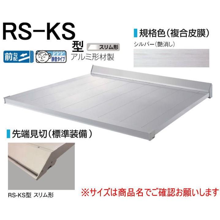 DAIKEN - ダイケン 庇 RSバイザー RS-KS型 D700×W1400 しろがね色 (ステー無)