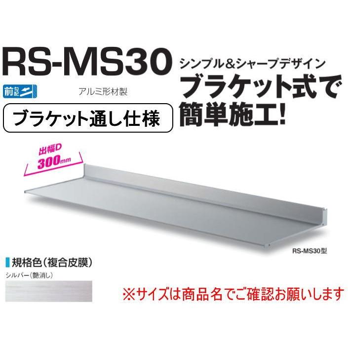 DAIKEN ダイケン 庇 RSバイザー RS-MS30F D300×W1700 シルバー (ブラケット通し仕様)