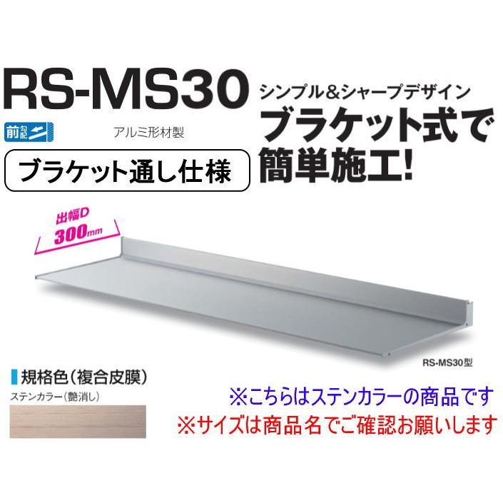 DAIKEN ダイケン 庇 RSバイザー RS-MS30F D300×W1400 ステンカラー (ブラケット通し仕様)