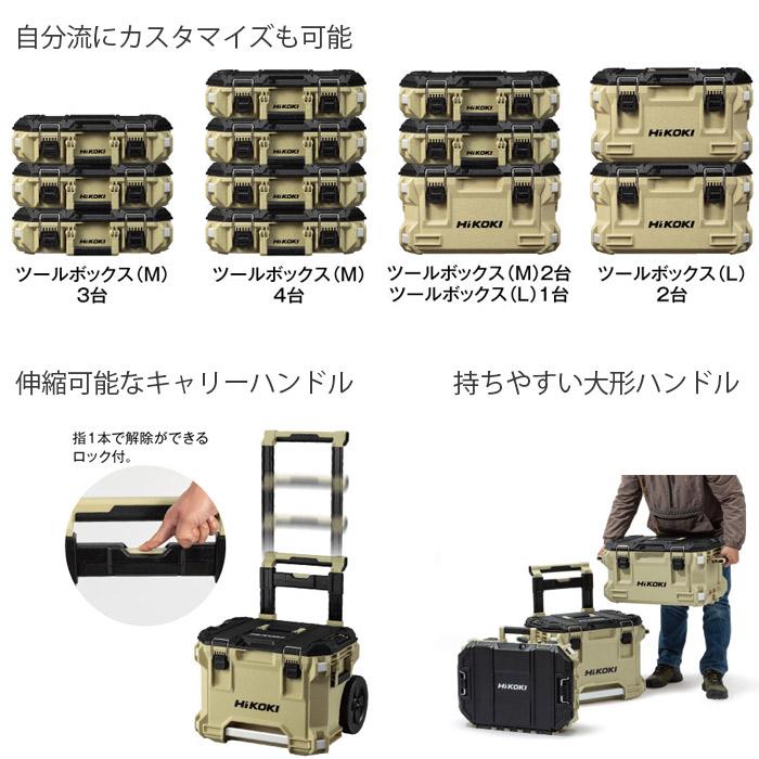 HiKOKI ハイコーキ マルチクルーザー ツールボックス（L） フォレスト