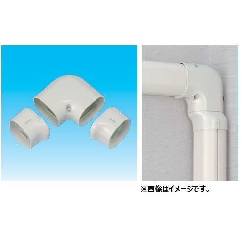 因幡電工 スリムダクトLD LDN-70 No.2314 ブラック ひねり90度エルボ 5