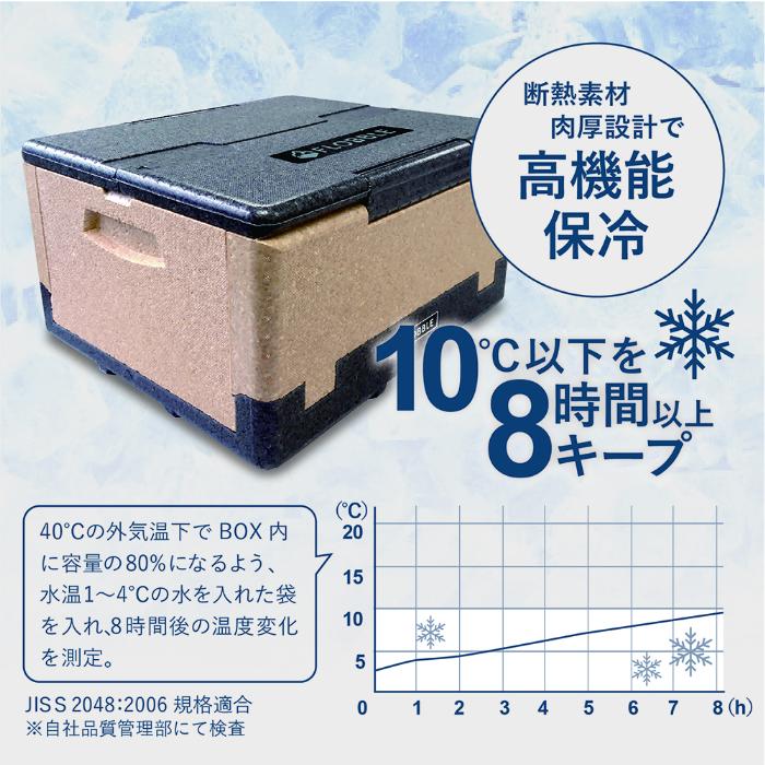 FLOBBLE 折りたためるクーラーボックス 31L ブラウン（蓋 