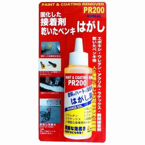 ドーイチ ペイントリムーバー 塗料&amp;ハードな接着剤のはがし液 PR200 100ml 4582156680054 (310038)｜iefan