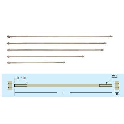 両引きボルト M16×700ミリ (Z) 認定品 両ネジボルト : 家ファン! Yahoo