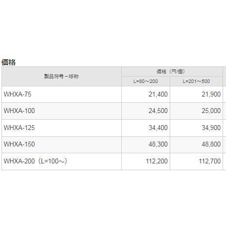 カネソウ WHXA-125 ルーフドレン よこ引き 屋上用 鋳鉄製 打込型 アスファルト防水 ねじ込み式_3