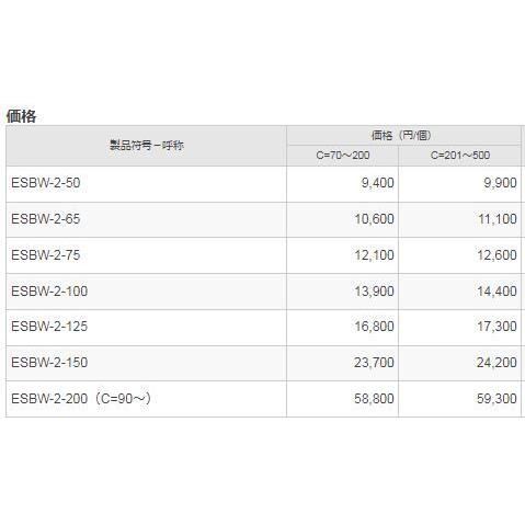 カネソウ ESBW-2-125 ルーフドレン たて引き バルコニー中継用 鋳鉄製 打込型 アスファルト防水・シート防水 ねじ込み式 外断熱用_3