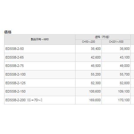 カネソウ EDSSB-2-100 ルーフドレン たて引き バルコニー中継用 ステンレス鋳鋼製 デッキプレート打込型 アスファルト防水・シート防水 ねじ込み式_3