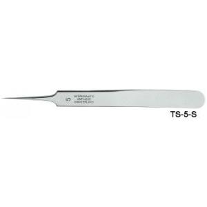 KEIBA ケイバ 精密ピンセット TS-5-S 非磁性ステンレス鋼使用 耐酸性