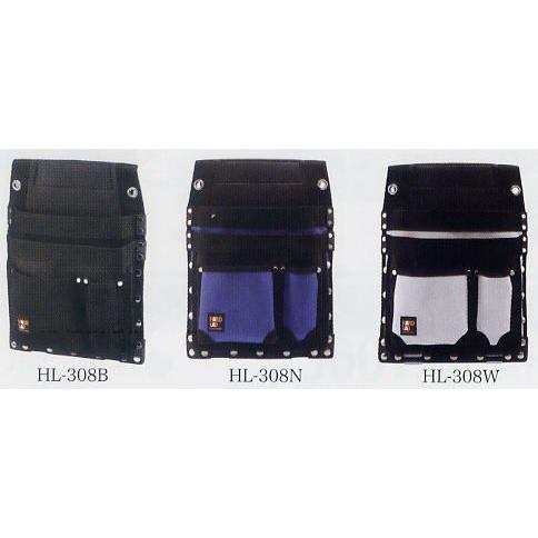 KOZUCHI コヅチ ハードラボシリーズ 釘袋 仮枠釘袋鋲止め B/N/W