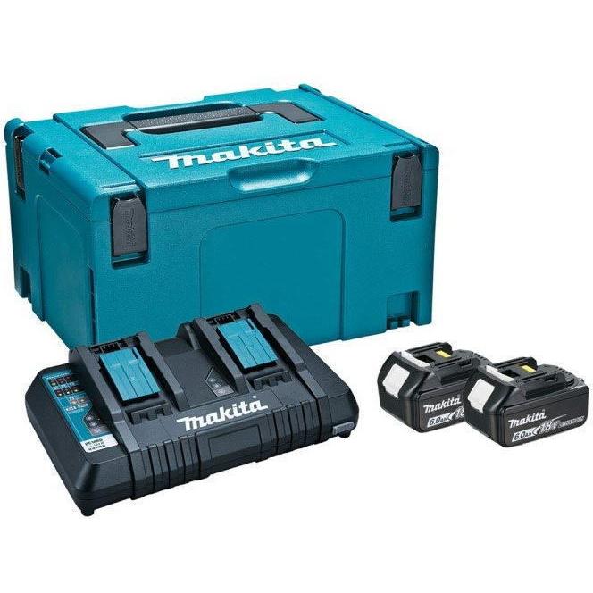 マキタ パワーソースキット1 (バッテリBL1860B×2本/2口急速充電器  