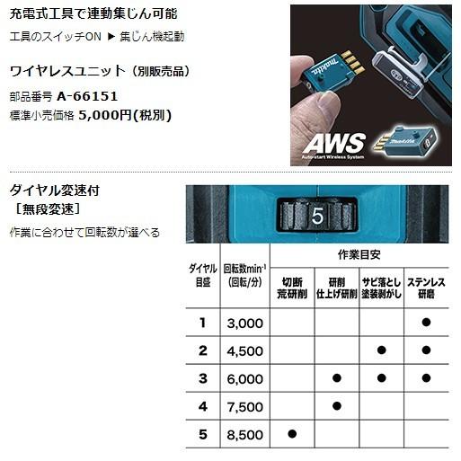 マキタ GA020GRMX 125mm充電式ディスクグラインダ バッテリBL4040×2本 