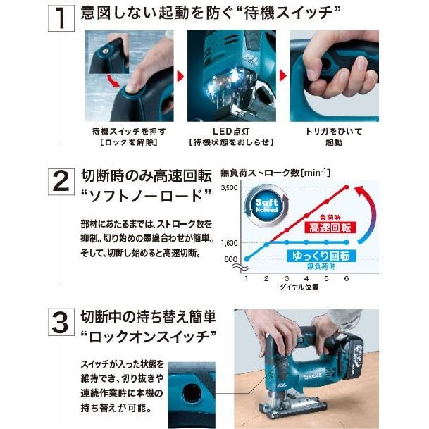 マキタ JV182DRF 充電式ジグソー バッテリBL1830・充電器DC18RC
