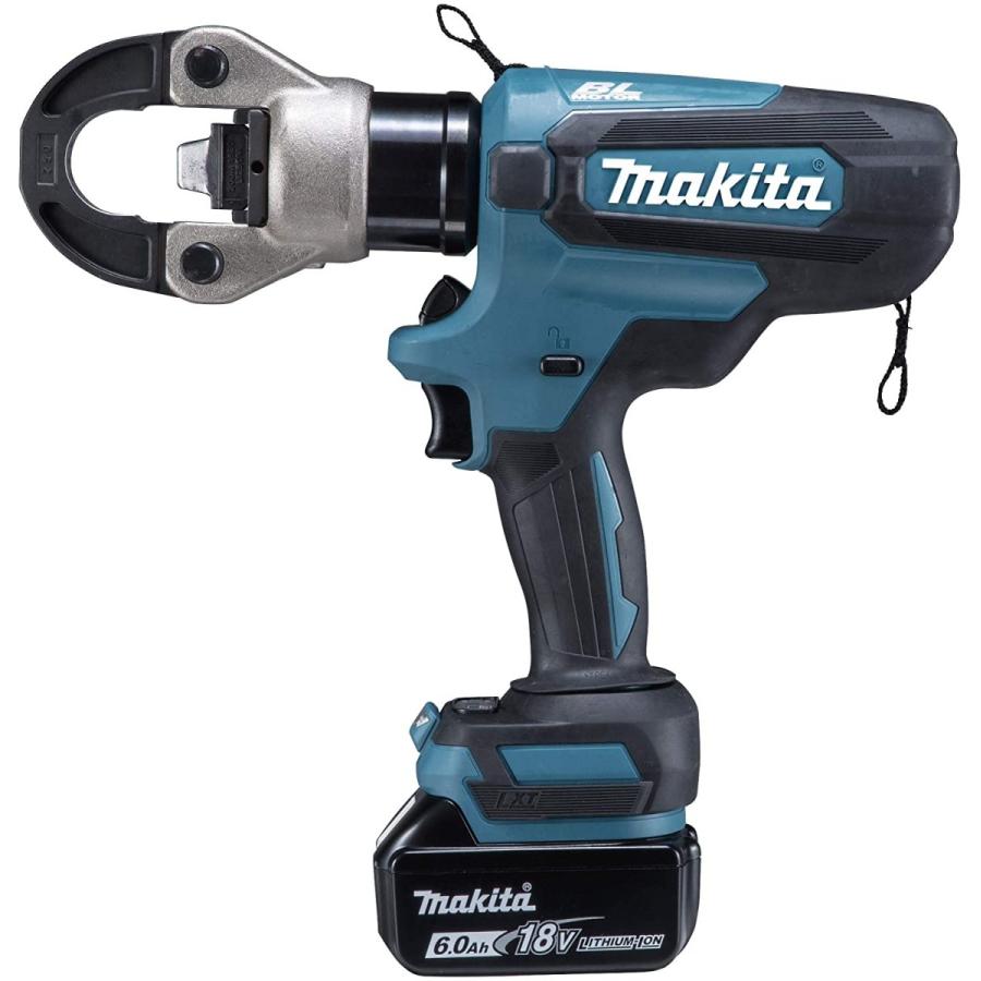 マキタ TC300DRG 充電式圧着機 圧着コマ・圧着ヨーク・オスダイス・メスダイス・バッテリBL1860B・充電器DC18RF・プラスチックケース付