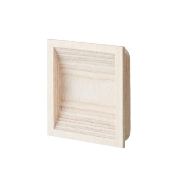 丸喜金属 W-45 60 シラキウッド B型角引手 サイズ:60 1個 マルキハード