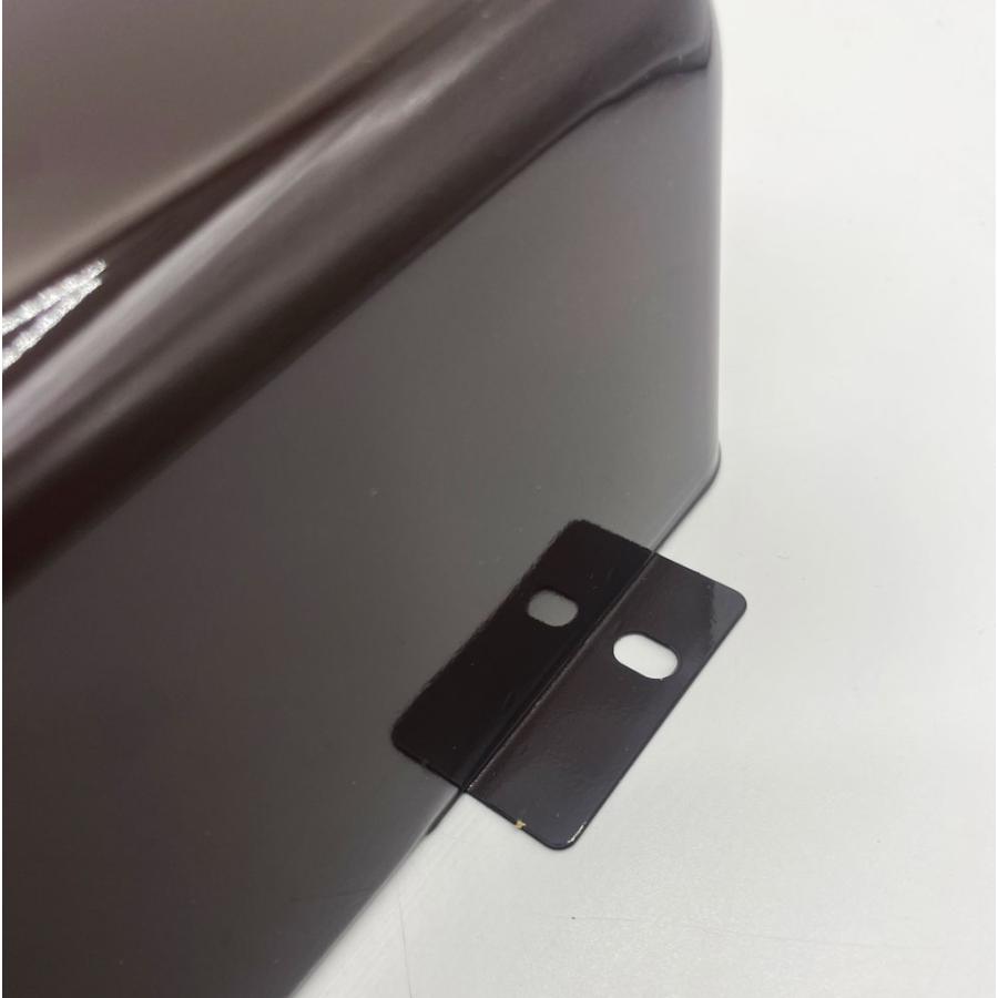 増田産業 OD-665A ブラウン OD665A 耳付き 集合郵便受箱 集合