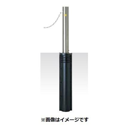 MEDOMALK メドーマルク JN-11CNT (取替支柱のみ) 上下式ポール(キャップレス) Φ114.3 ステンレス製 クサリ無し 端部 ※直送/代引不可/沖縄・離島配送不可