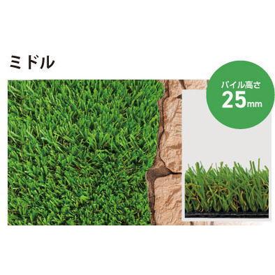 人工芝 リアリーターフ ミドル+(プラス) 25mm RET25FR-1-10ERP 人工芝 リアリーターフ ミドル+(プラス) 25mm RET25FR-1-10ERP