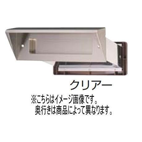 水上金属 ステンシュート No.24 内フタ付気密型 厚壁用 クリアー 壁厚
