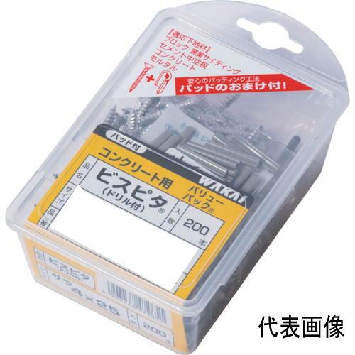 WAKAI 若井産業 ビスピタ BS425B (VP)ビスピタドリルツキサラ4X25 200