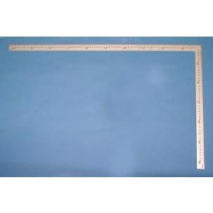 シンワ測定 63400 曲尺大金普及型 シルバー 1m×60cm 表裏同目 赤