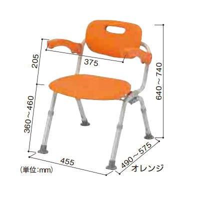 パナソニック シャワーチェア ユクリア ミドルSPワンタッチ 折りたたみN モカブラウンPN-L41821BR ※代引不可【沖縄・離島は送料見積もり】 沖縄