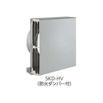 バクマ工業 角型超スリムフード換気口排気用 SKD-100HV-A10 網付 防火 