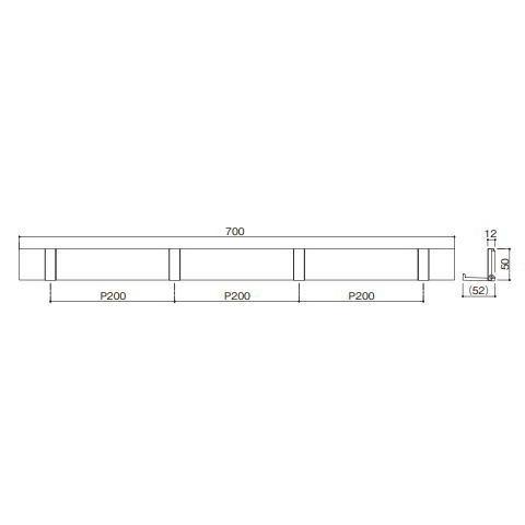 KAWAJUN AC-823-BC シルバー+クローム ブラインドフック : 家 KAWAJUN AC-823-BC シルバー+クローム ブラインドフック : 家