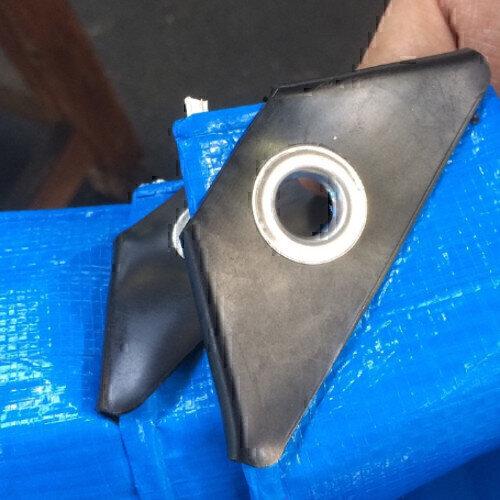 2枚入 ブルーシート #2000 10m×10m 中厚手まとめ買い 1箱 : 家ファン