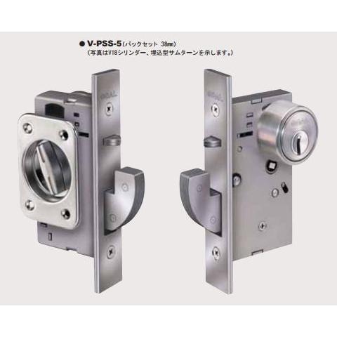 GOAL - 決勝点 V-PSS-5 BS38 埋込サムターン DT33〜38 DIY、工具-ドア、扉、板戸、障子
