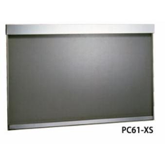 田島メタルワーク PC61-XS (HL) エントランス用掲示板 壁付タイプ 横型 アクリルカバー付 (211-042) ※直送/代引不可/沖縄・離島配送不可
