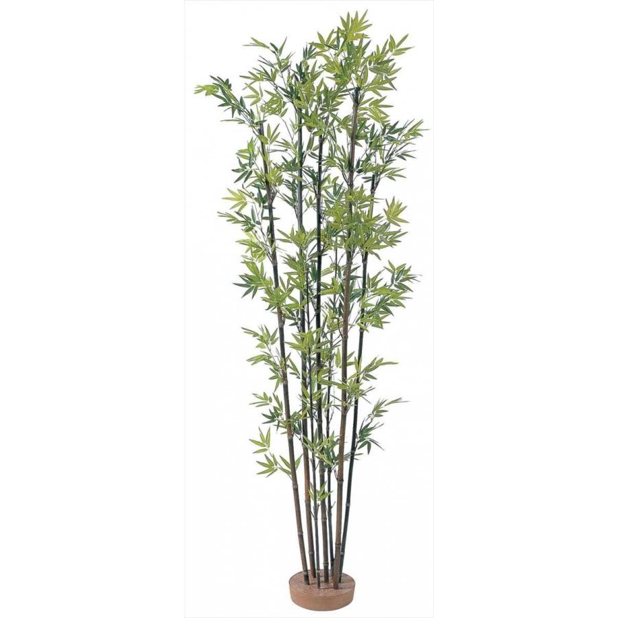 タカショー GD-50L 黒竹7本立 鉢無 1.8ｍ 人工植栽 人工観葉植物 ※直送／個人宅不可