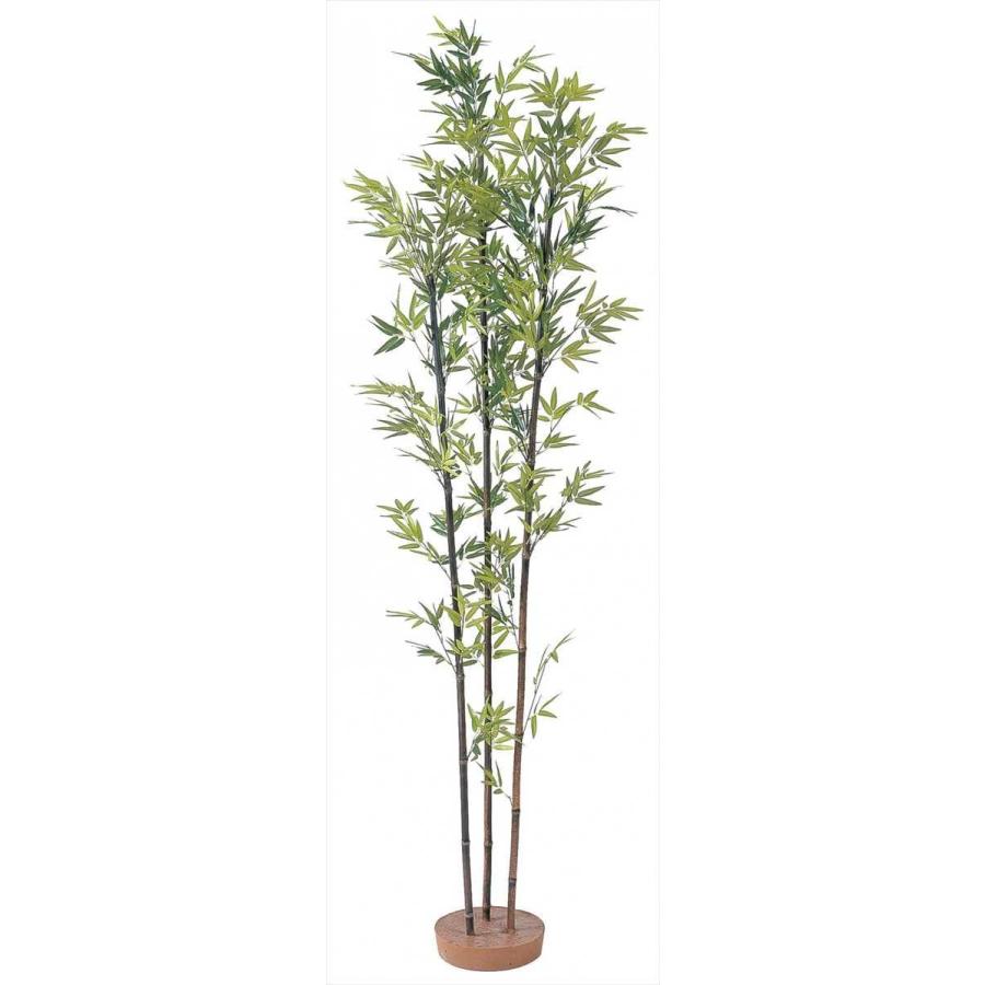 タカショー GD-21L 黒竹3本立鉢無 1.5m 光触媒 人工植栽 人工観葉植物 ※直送／個人宅不可