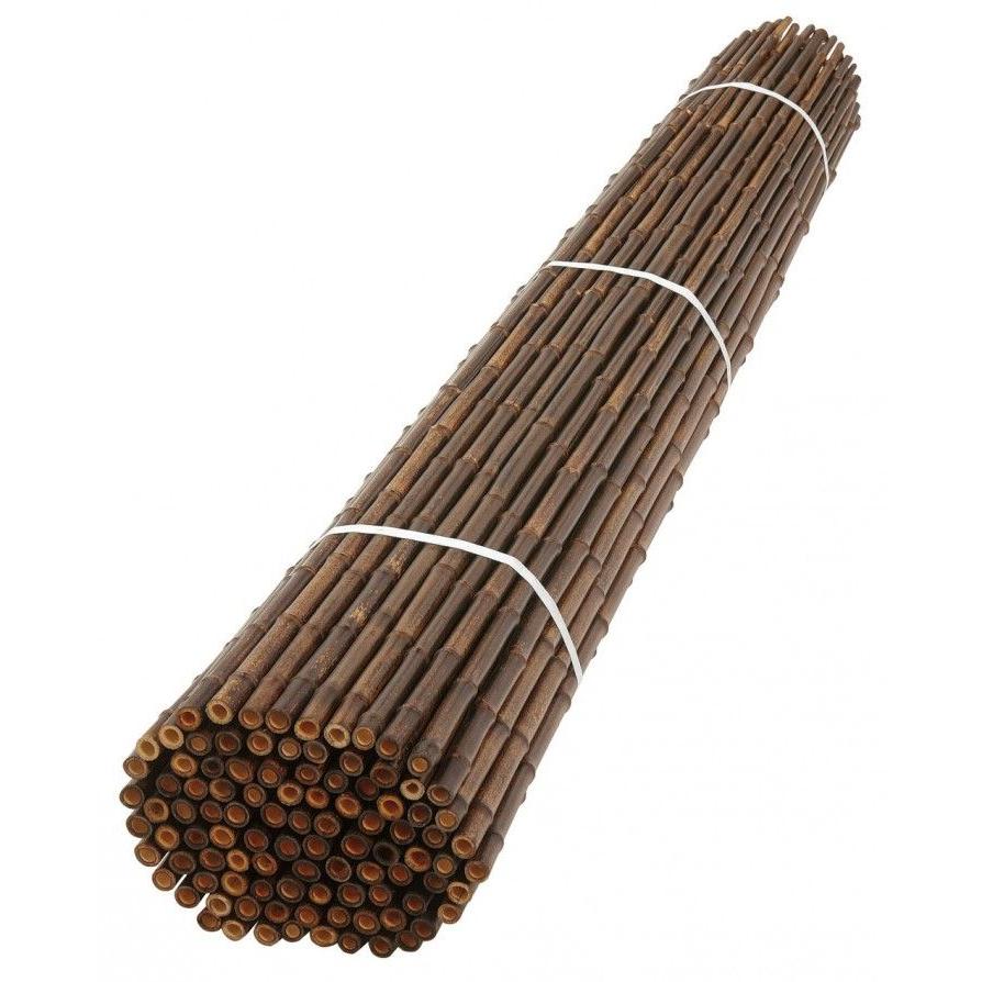 黒竹２本セット タカショー 黒竹 1寸2分×2m 20本入 ※直送／個人宅不可 : 家ファン