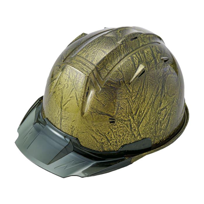 進和化学工業 ヘルメット SS-19Vプロ ゴールドマープ/スモークバイザー