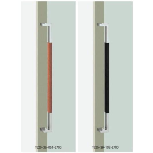 UNION ユニオン ドアハンドル ミドル T625-36-051/102-L700 内外1 