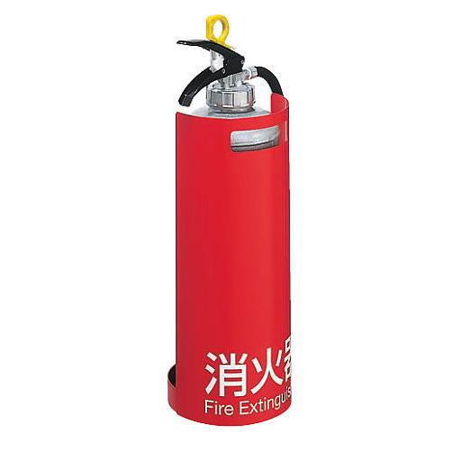 ユニオン 消火器ボックス 床置 UFB-3F-2900H-RED φ152.4 レッドペイント