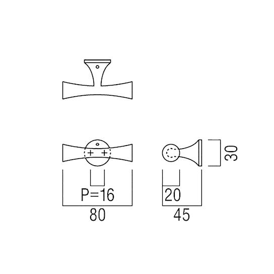 ユニオン PRE-F355-01 ローブフック ステンレス ミラー 1個 : 家ファン