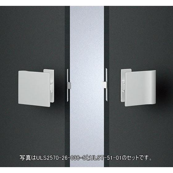 ユニオン ULS2570-26-038-S プッシュプルタイプドアハンドル 100×100
