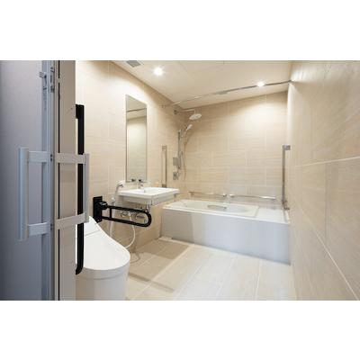 ユニオン OAS-HB-202-SHL-R 手すり HBシリーズ 右仕様 ステンレス ヘアライン 800×82×700 1台 ※直送_4
