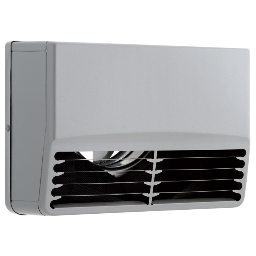 ユニックス SSCG125B5MDSQ 120度防火ダンパー付 5メッシュ ステンレス製 横型グリル 角型防音カバー