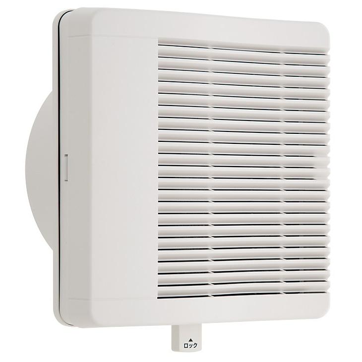 ユニックス 室内用製品 差圧式給気口 PDG150BWF 壁取付用 ガラリカバー メッシュフィルター(防虫・粗塵対策) | 