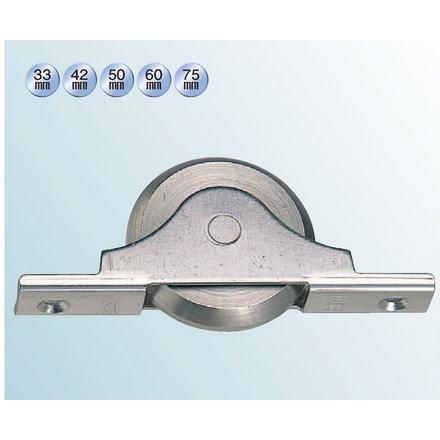 ヨコヅナ FBS-0339 ステンレス枠V型戸車ベアリング入ステンレス ヨコヅナ FBS-0339 ステンレス枠V型戸車ベアリング入ステンレス