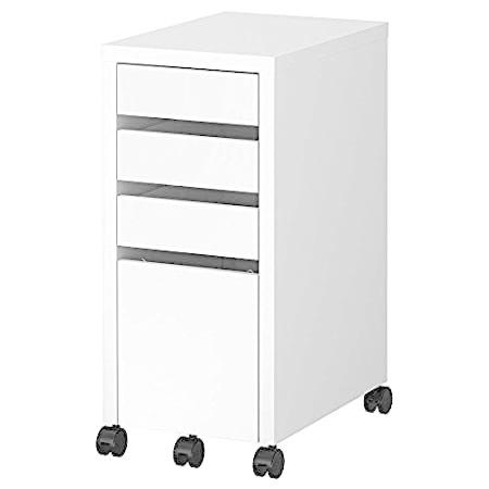 「かわいい～！」 【並行輸入品】 White Storage, File Unit/Drop Drawer MICKE IKEA その他収納ラック