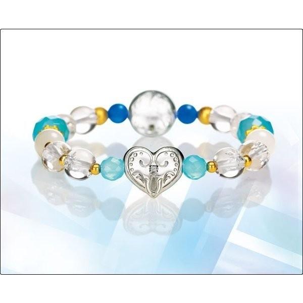 アナと雪の女王 愛と雪の結晶 天然石ブレスレット プレミコ公式