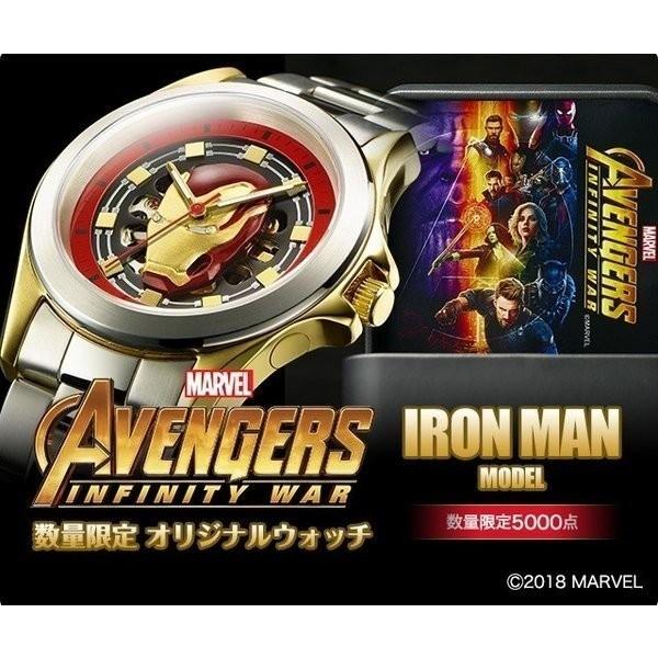 アベンジャーズ 限定ウォッチ アイアンマンモデル プレミコ公式 腕時計 時計 メンズ 機械式 ダイヤモンド 記念ボックス付き Andwaffles Com