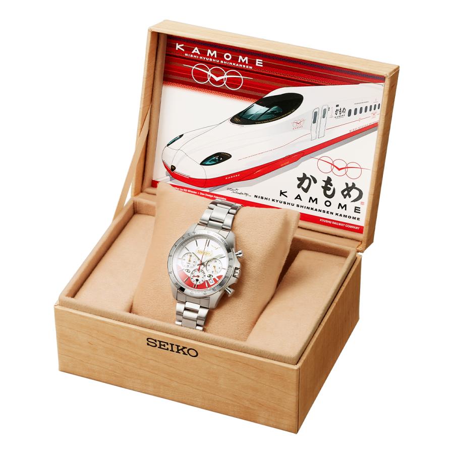 セイコー N700Sかもめ デビュー記念ウオッチ　SEIKO プレミコ 腕時計 新幹線 時計の画像