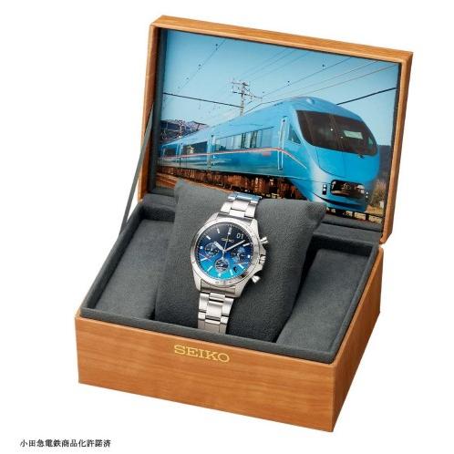 セイコー 特急ロマンスカーMSEウオッチ 小田急線開業95周年記念 SEIKO プレミコ 腕時計 時計の画像