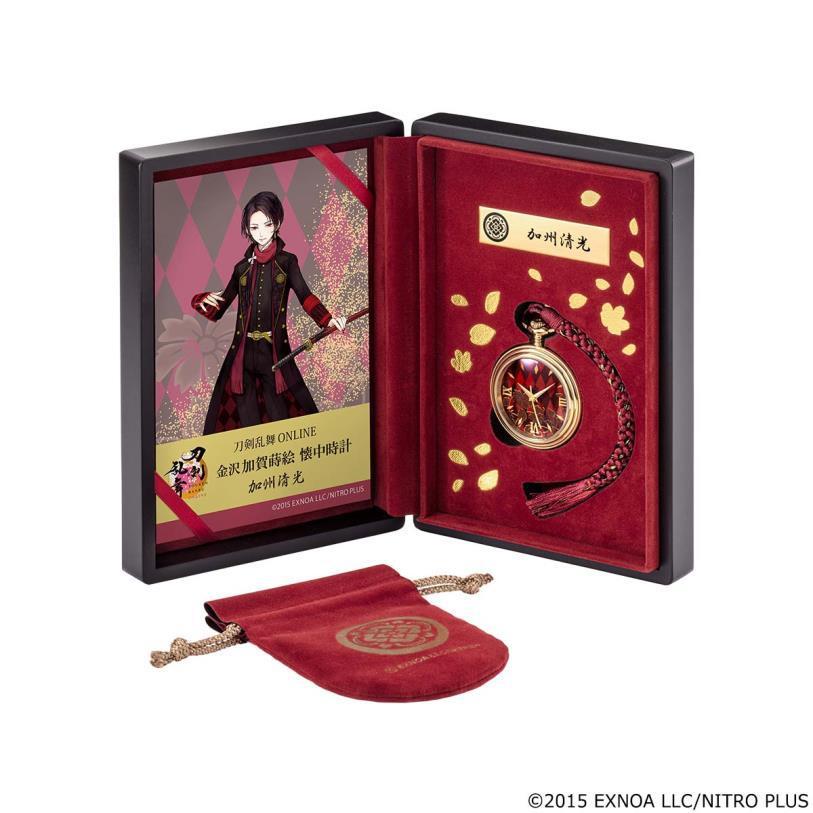刀剣乱舞ONLINE 金沢加賀蒔絵 懐中時計 プレミコ公式 前田藤四郎 燭台