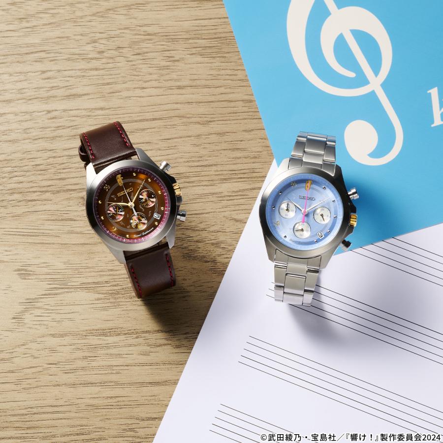 響け！ユーフォニアム×セイコー コラボウオッチ SEIKO 腕時計 夏服モデル プレミコの画像